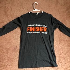 Long sleeve half century finisher orangetheory